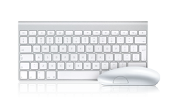 teclado y ratón mac mini