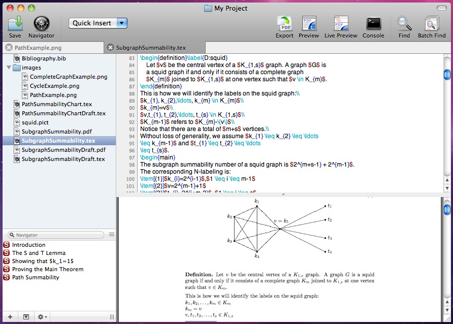 latex editor mac os