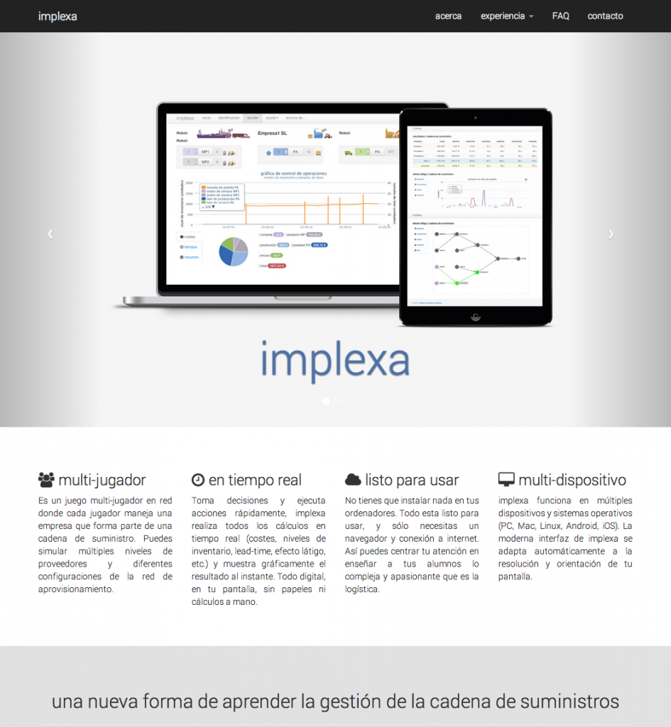 la web de implexa.net
