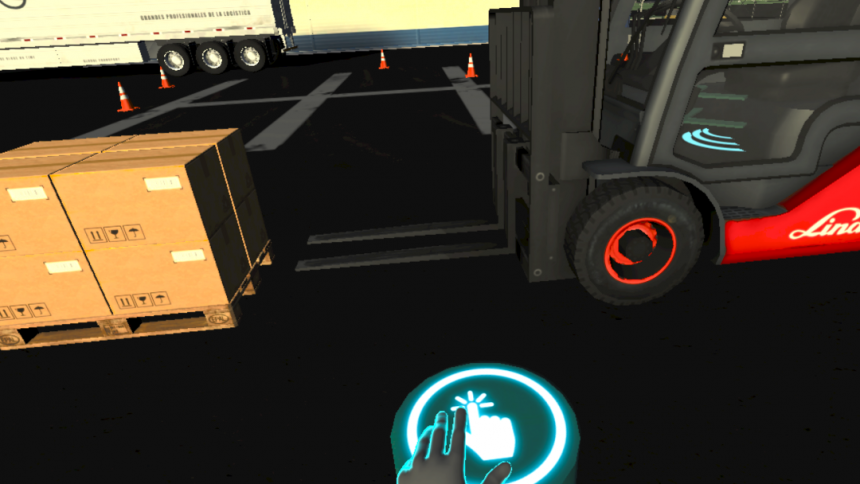 LLOG VR te permite aprender logística desde una perspectiva real.