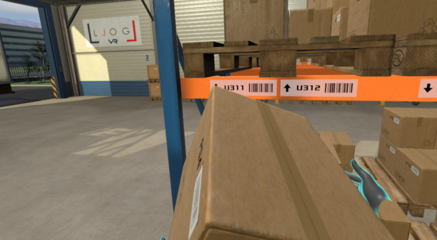 LLOG VR te permite aprender logística desde una perspectiva real.