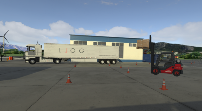 LLOG VR incluye multitud de vehículos con los que podrás interactuar
