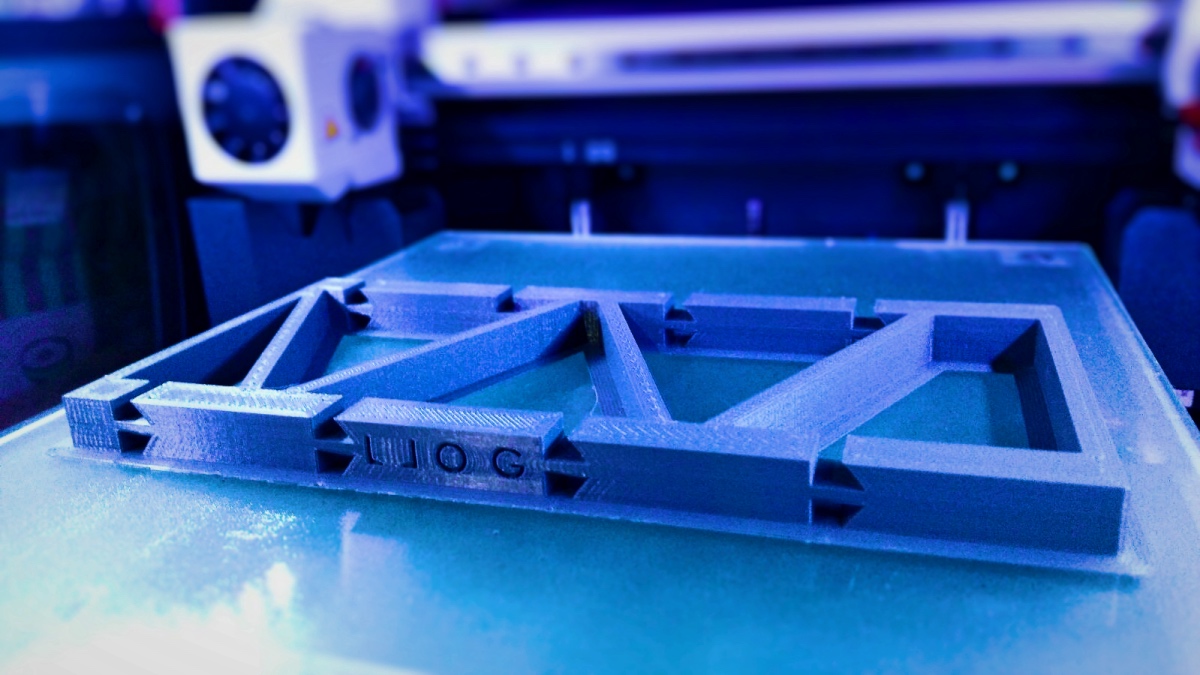 la impresión 3D de la estantería de LLOG