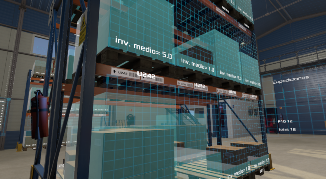 LLOG VR te avanza el futuro de la logistica visual mediante realidad aumentada.