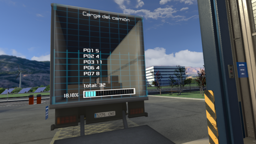 LLOG VR - cuadro de mando logístico en realidad aumentada
