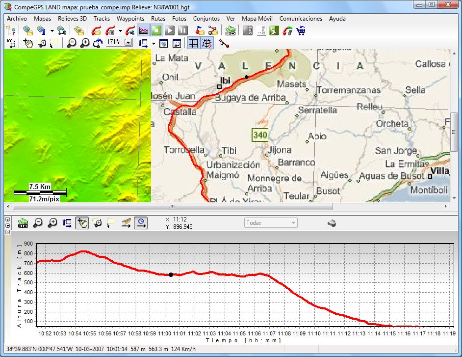 Rutas es compatible con CompeGPS