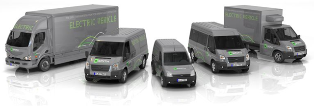 Vehículos electricos para el transporte de mercancías