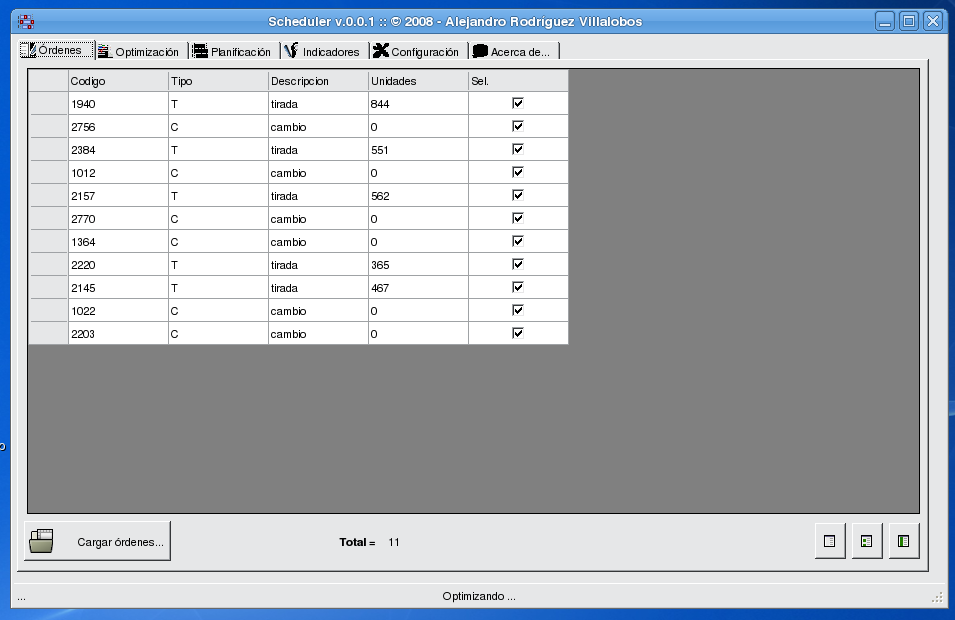Scheduler en GNU/Linux (lotificación, asignación y secuenciación de actividades en múltiples máquinas)