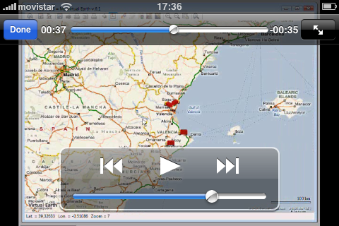 RoutingMaps vídeo en el iPhone