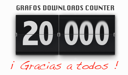 Grafos alcanza las 20.000 descargas