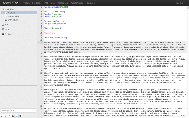 ShareLaTeX