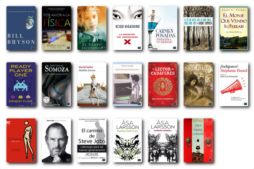 libros leídos en 2012