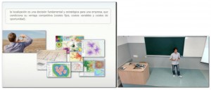 Alejandro Rodríguez impartiendo una clase de logística