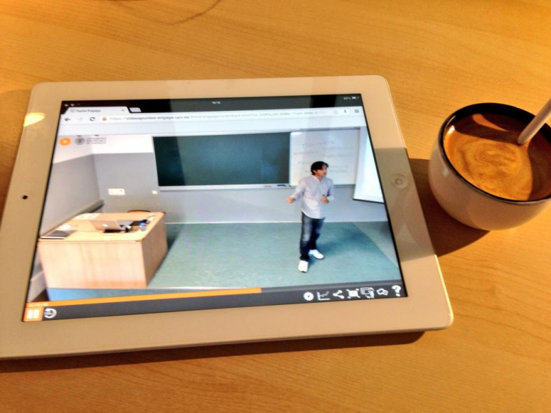 videoapuntes desde el iPad