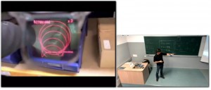 Alejandro Rodríguez impartiendo una clase de logística