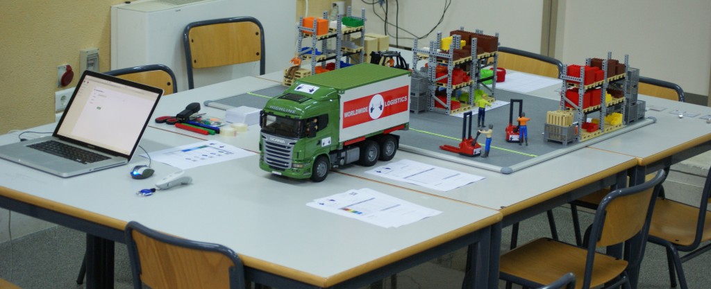 LLOG está basado en un almacén en miniatura.