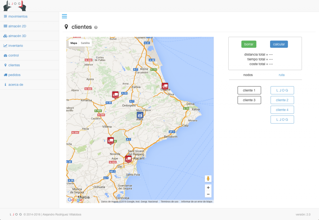 LLOG - construyendo una ruta de reparto
