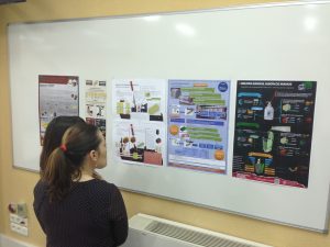 los alumnos presentan sus propuestas de mejora de diseño para la logística
