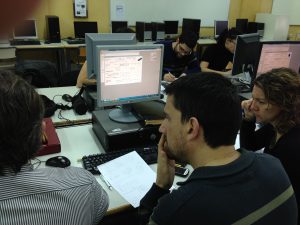 mis alumnos aprendiendo técnicas y herramientas para el DFL
