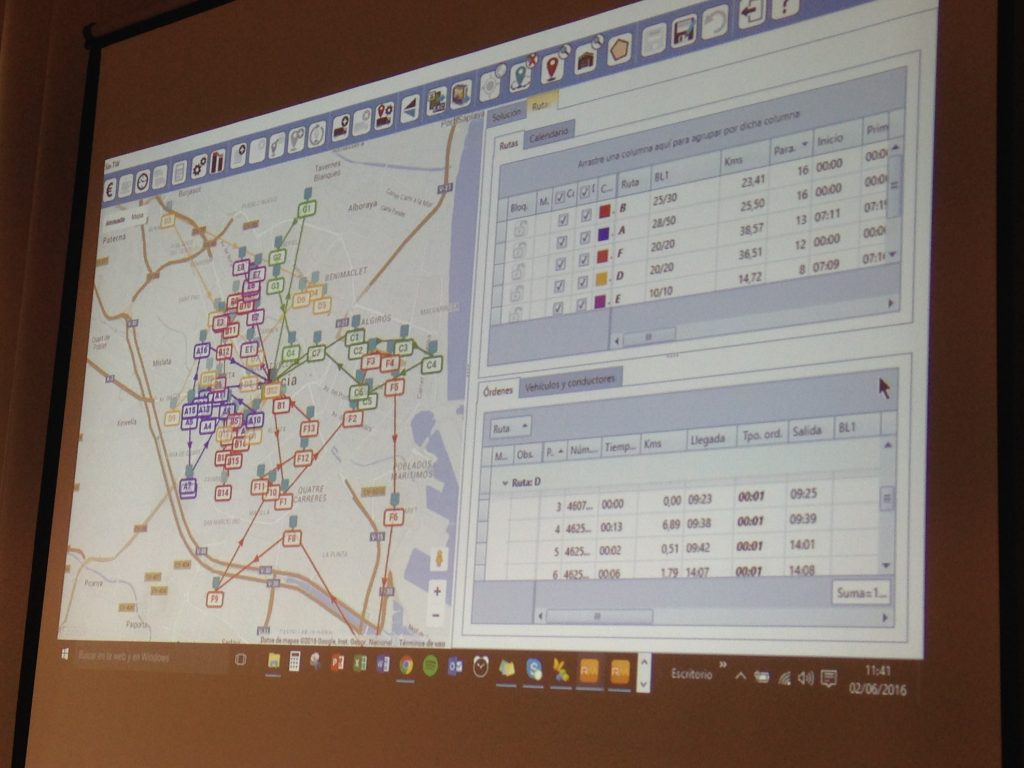RoutingMaps fue presentado en profundidad durante la jornada Hoja de ruta para la optimización del transporte