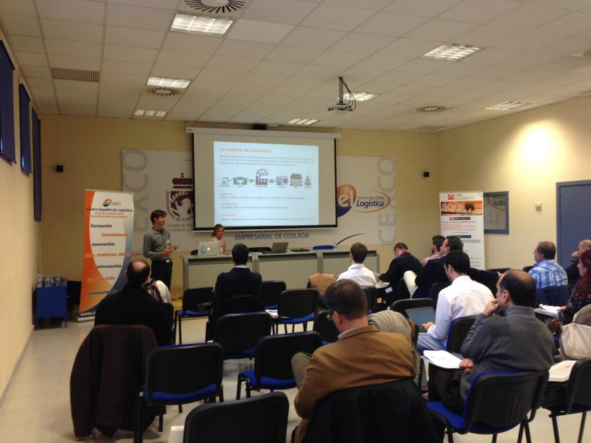 Adela Ruiz y Alejandro Rodríguez en CEL - Centro Español de Logística