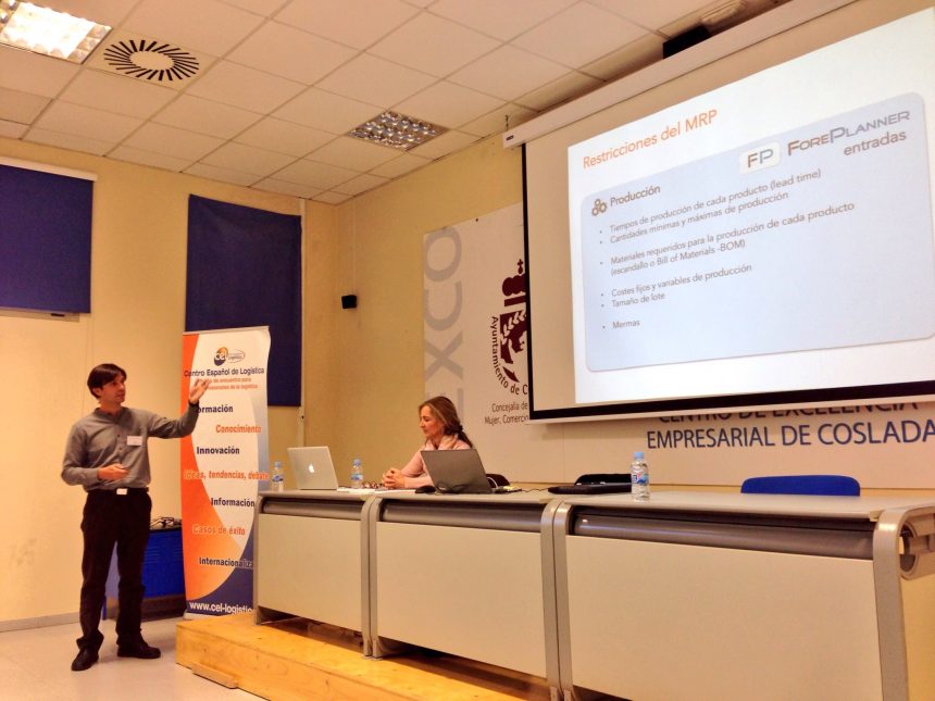 Adela Ruiz y Alejandro Rodríguez en CEL - Centro Español de Logística