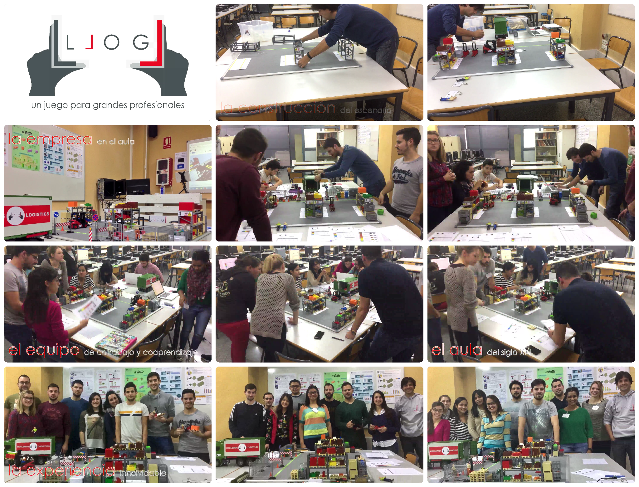 Algunos momentos del vídeo time-lapse de LLOG