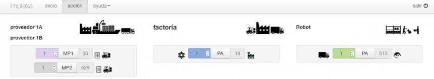 la nueva versión 3 de implexa tiene algunos cambios estéticos