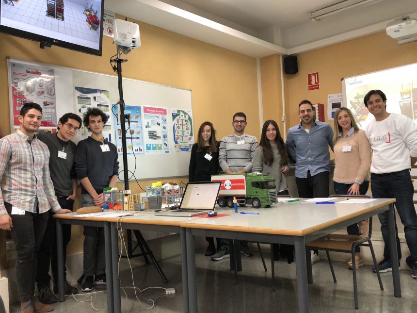 logística visual: con mis alumnos del MUIOL