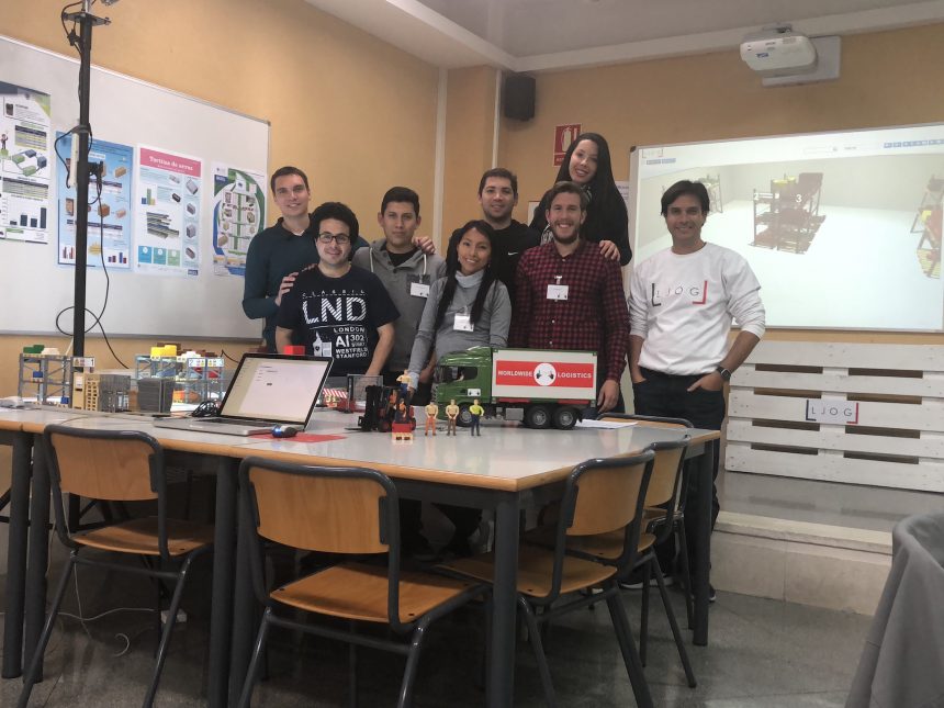 logística visual: con mis alumnos del MUIOL