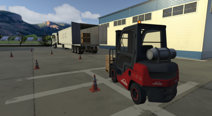 LLOG VR incluye multitud de vehículos con los que podrás interactuar