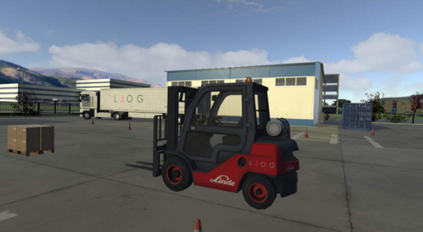 LLOG VR incluye multitud de vehículos con los que podrás interactuar