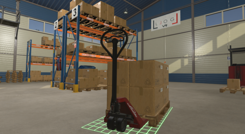 LLOG VR simula de forma realista el proceso de preparación de pedidos y expediciones