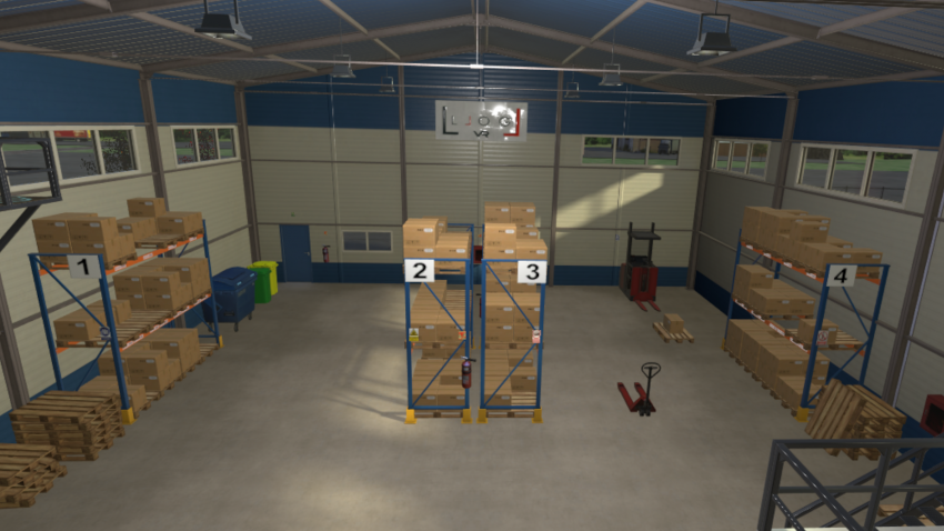 LLOG VR te permite localizar productos en el almacén mediante realidad aumentada