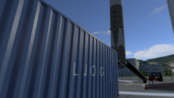 Falcon 9 y Falcon Heavy a escala real en realidad virtual