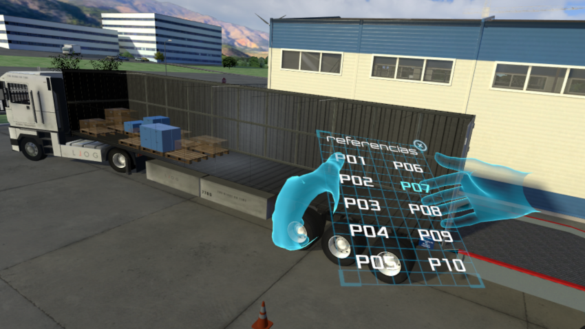 visualizando el interior de los contenedores con realidad aumentada