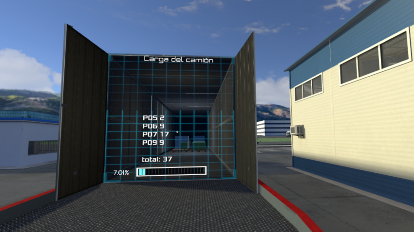 LLOG VR - cuadro de mando logístico en realidad aumentada
