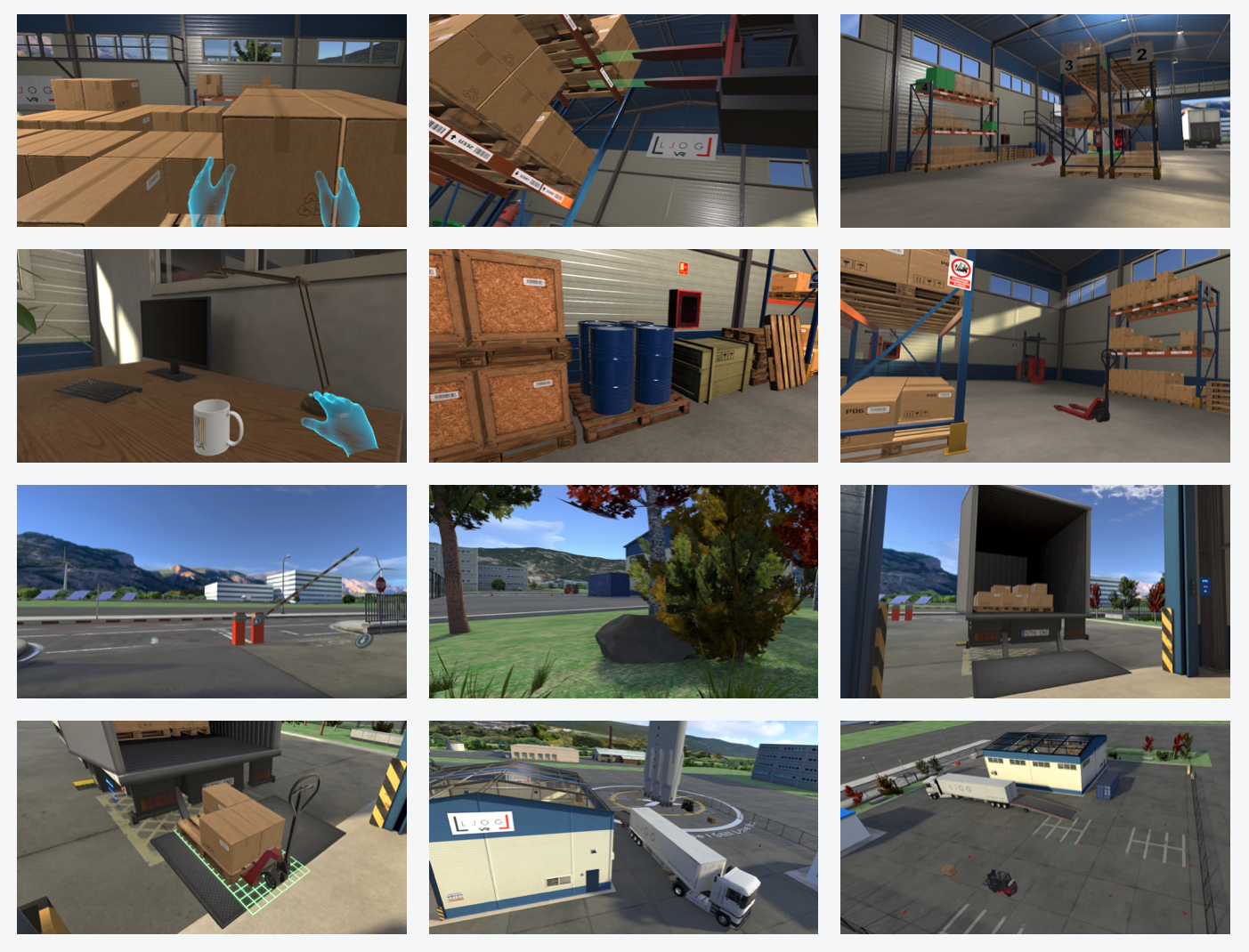 LLOG VR v.3.0 - simulador de logística en realidad virtual