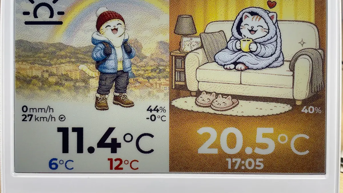 Pantalla de tinta electrónica personal (SeeedStudio reTerminal E1001/E1002)