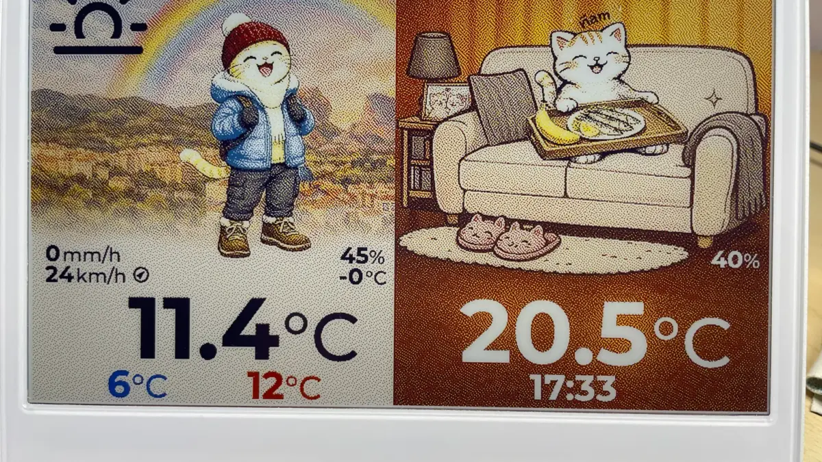 Pantalla de tinta electrónica personal (SeeedStudio reTerminal E1001/E1002)